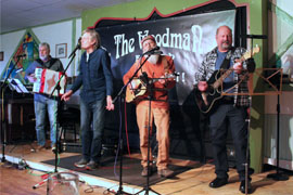 Graeme with Nick Bill & Tim